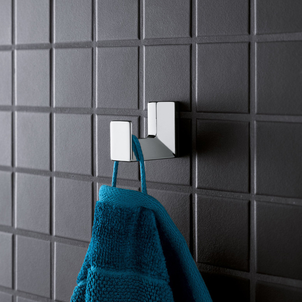 Cuier simplu Grohe Selection Cube crom lucios grohe