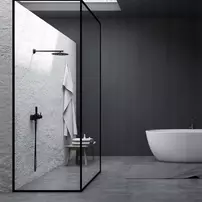Cuier simplu Rea 322188A finisaj negru mat