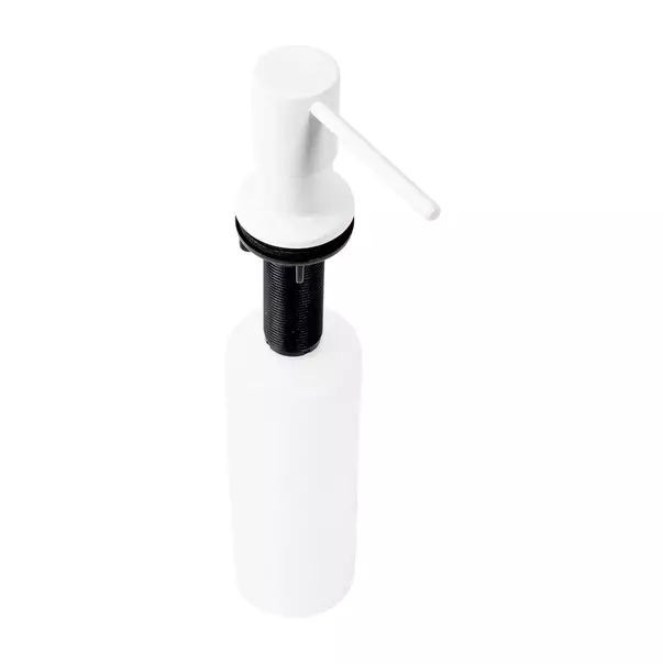 Dozator detergent Rea Round 330 ml finisaj alb mat picture - 5