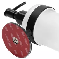 Dozator sapun lichid Rea 322217A finisaj alb - negru picture - 3