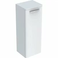 Dulap baie suspendat alb Geberit Selnova Square 1 usa 87 cm