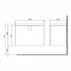 Dulap baza pentru lavoar suspendat cu sertar Kolo Twins 80 cm, gri argintiu picture - 2
