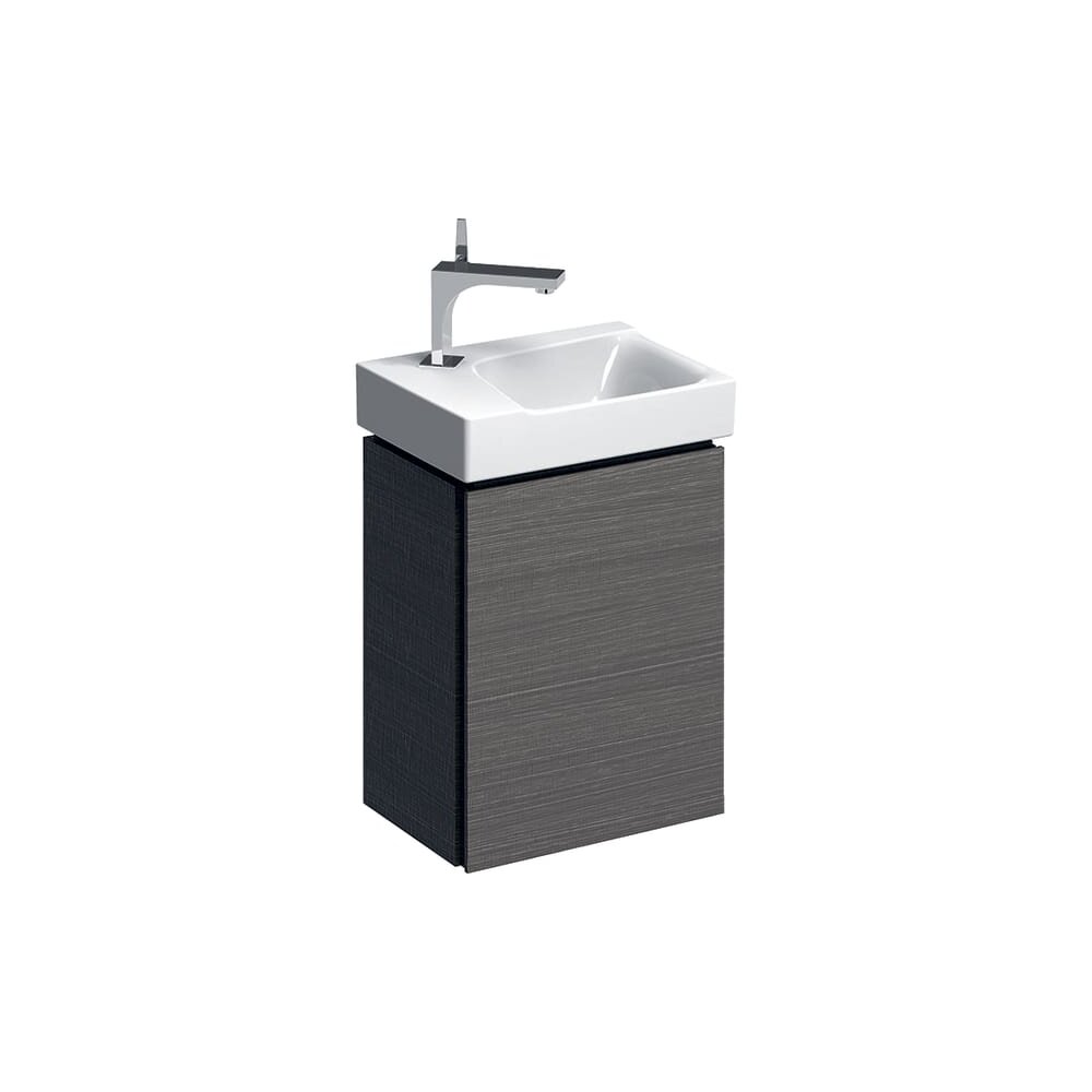 Dulap baza pentru lavoar suspendat Geberit Xeno2 gri 1 usa 38 cm Dulap baza pentru lavoar suspendat Geberit Xeno2 gri 1 usa 38 cm