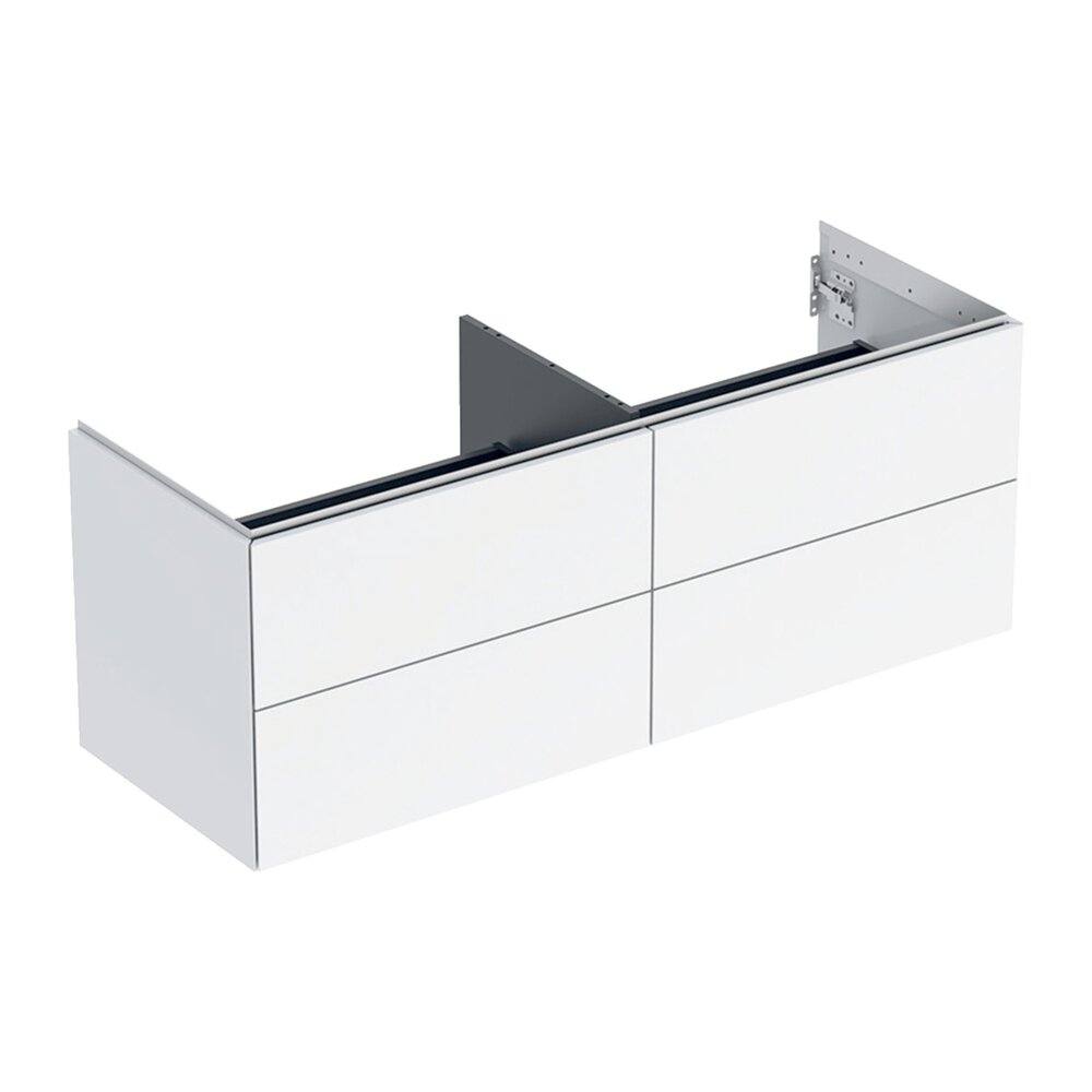 Dulap baza suspendat Geberit One alb lucios 135 cm cu 4 sertare Dulap baza suspendat Geberit One alb lucios 135 cm cu 4 sertare