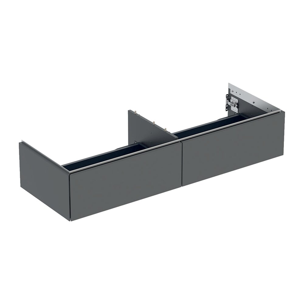 Dulap baza suspendat Geberit One cu 2 sertare lava mat 135 cm Dulap baza suspendat Geberit One cu 2 sertare lava mat 135 cm