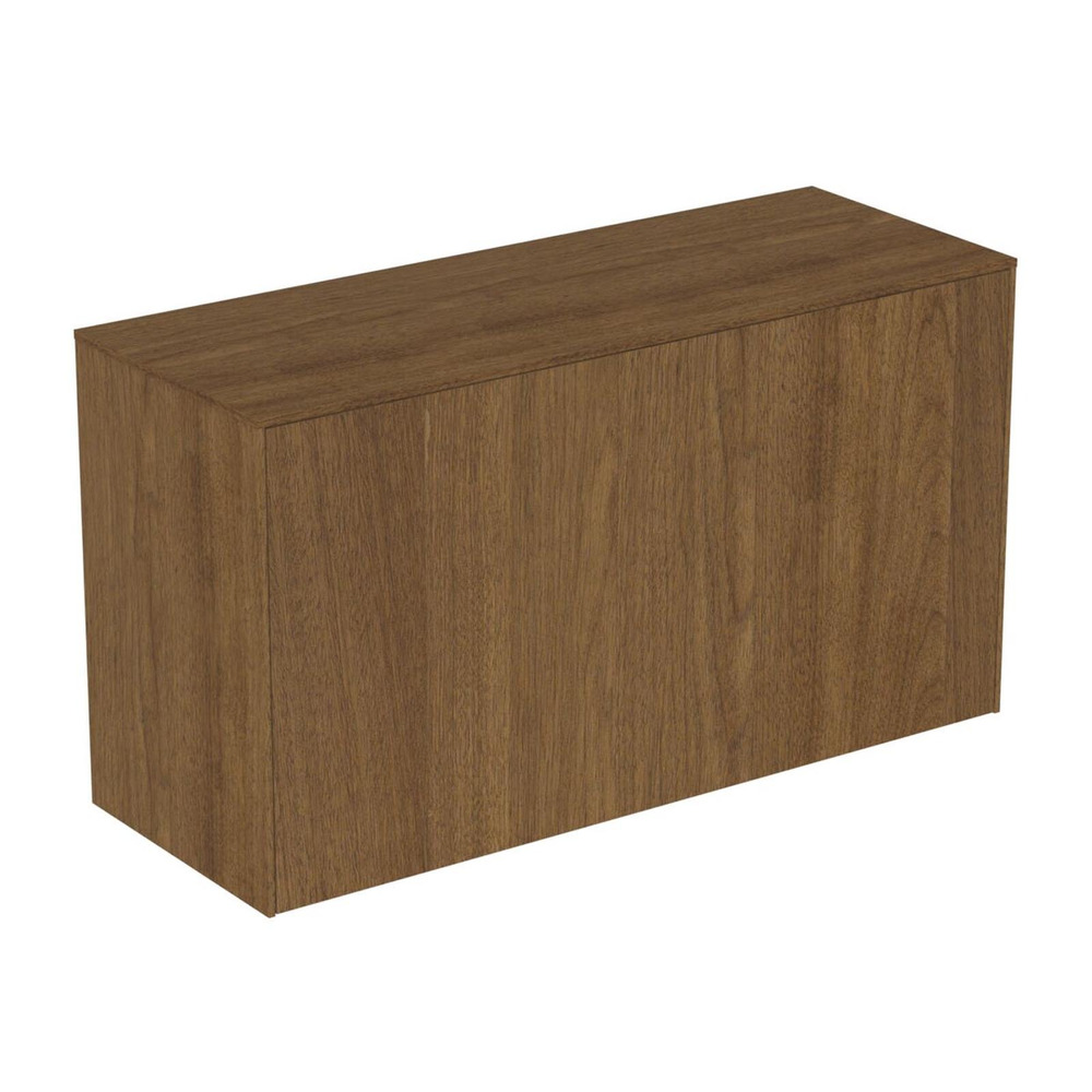 Dulap baza suspendat Ideal Standard Atelier Conca 1 sertar cu blat 100 cm finisaj nuc inchis Dulap baza suspendat Ideal Standard Atelier Conca 1 sertar cu blat 100 cm finisaj nuc inchis