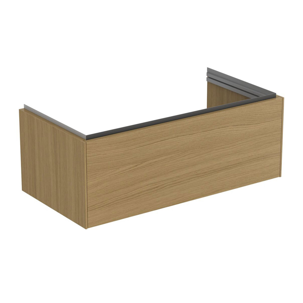 Dulap baza suspendat Ideal Standard Atelier Conca 1 sertar finisaj stejar deschis 100 cm Dulap baza suspendat Ideal Standard Atelier Conca 1 sertar finisaj stejar deschis 100 cm