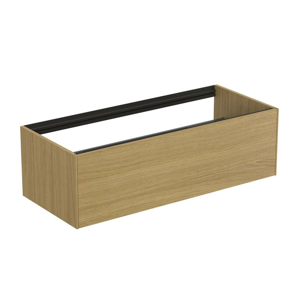 Dulap baza suspendat Ideal Standard Atelier Conca finisaj stejar deschis 1 sertar 120 cm Dulap baza suspendat Ideal Standard Atelier Conca finisaj stejar deschis 1 sertar 120 cm