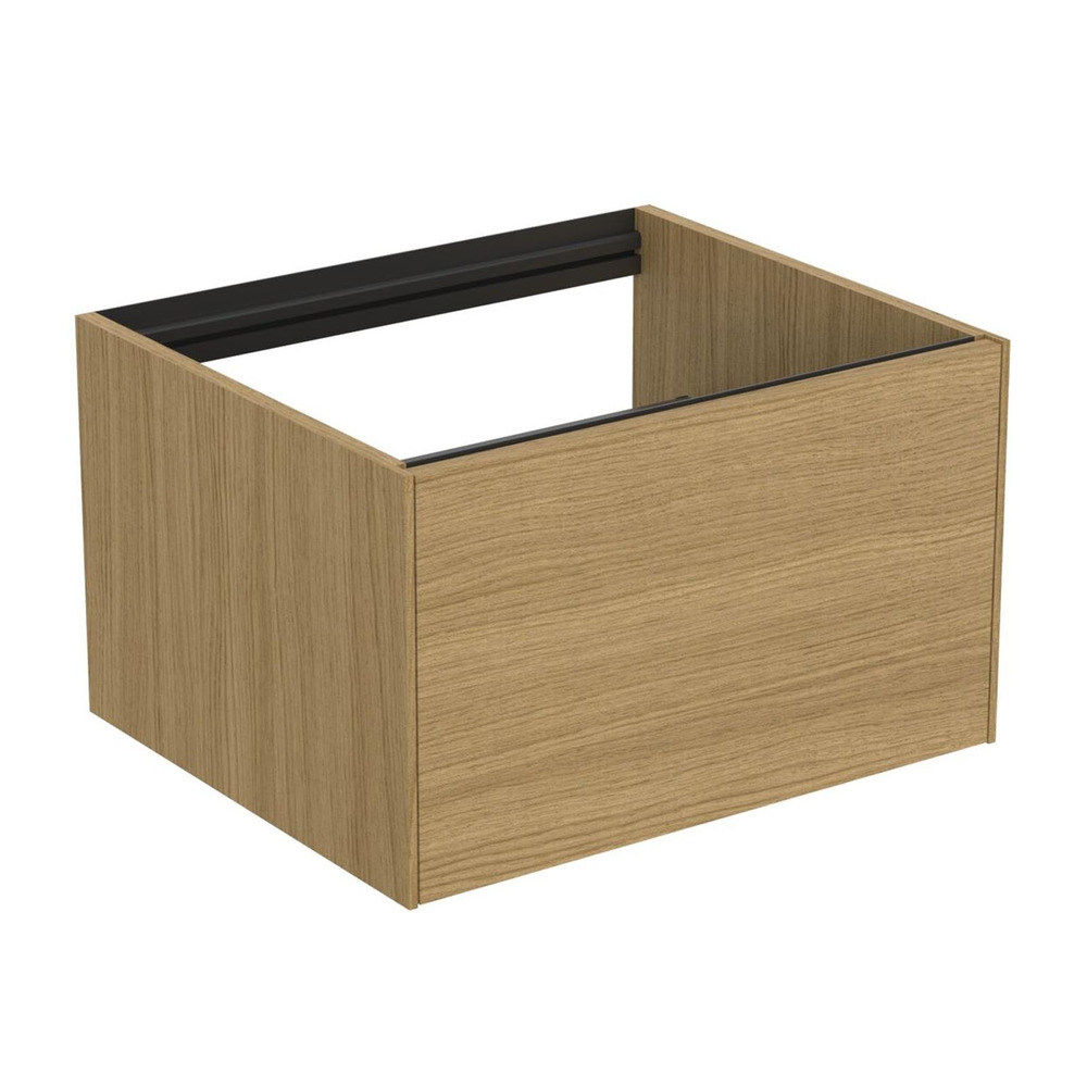 Dulap baza suspendat Ideal Standard Atelier Conca finisaj stejar deschis 1 sertar 60 cm Atelier