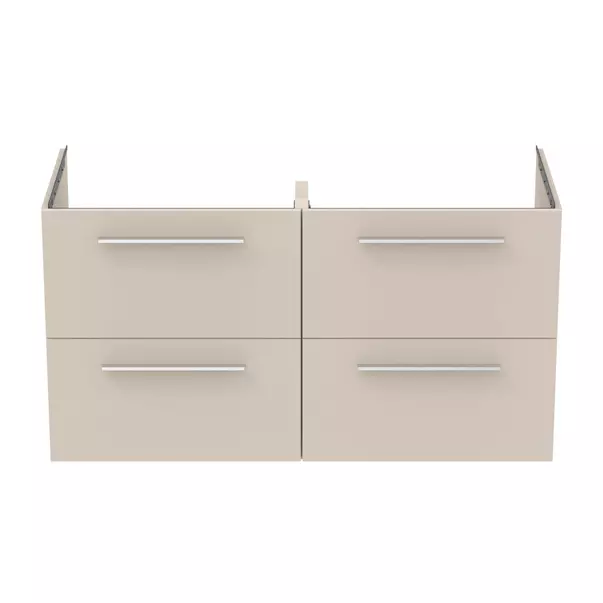 Dulap baza suspendat Ideal Standard i.life B bej nisipiu mat 4 sertare 120 cm picture - 5