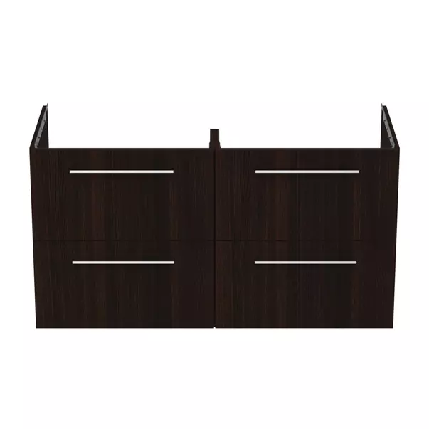 Dulap baza suspendat Ideal Standard i.life B finisaj stejar cafeniu 4 sertare 120 cm picture - 4