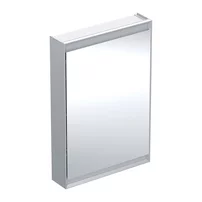 Dulap cu oglinda Geberit One ComfortLight stanga 60 cm aluminiu eloxat picture - 1