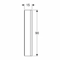 Dulap cu oglinda si nisa Geberit One ComfortLight 75 cm aluminiu eloxat picture - 4