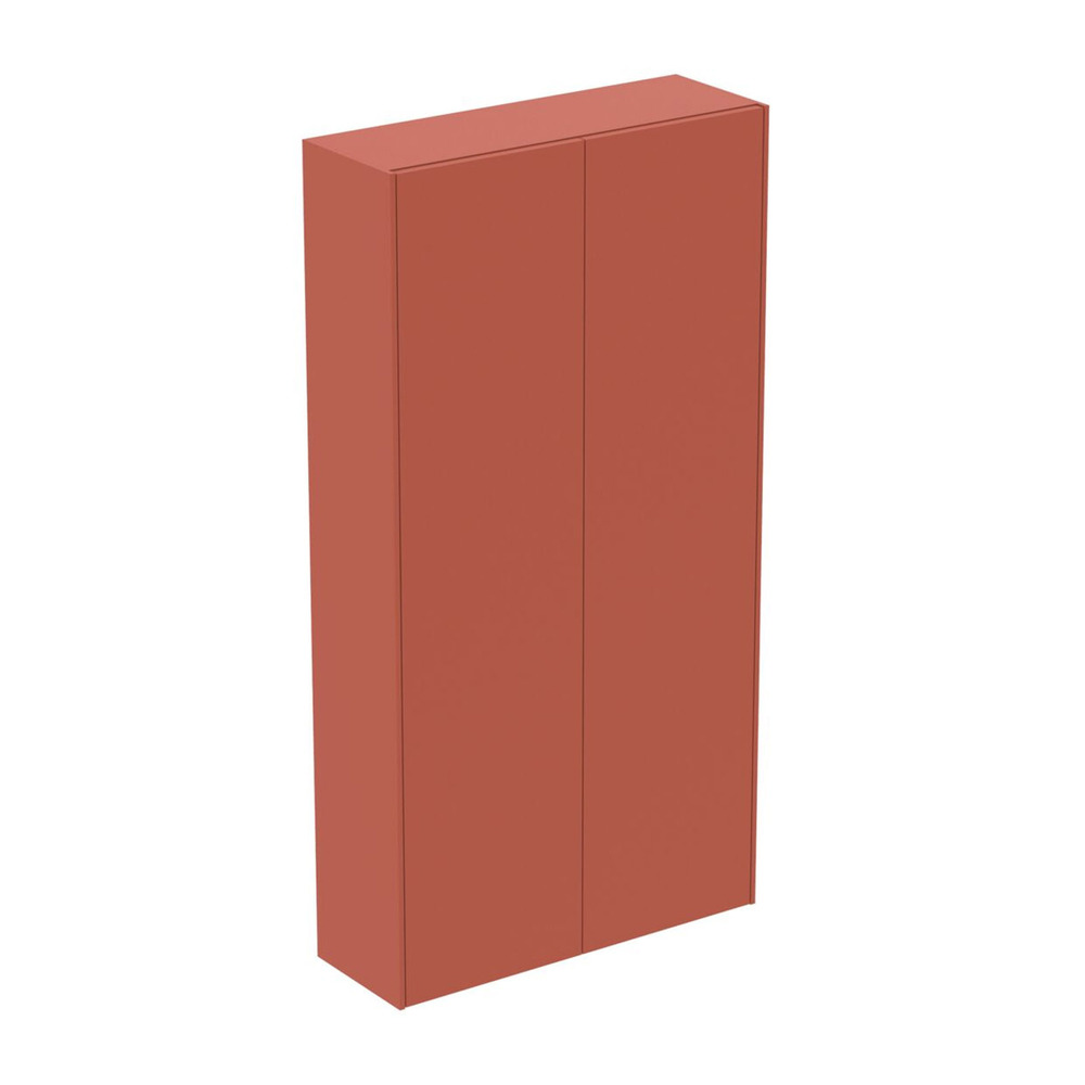 Dulap inalt suspendat Ideal Standard Atelier Conca rosu – oranj mat 72 cm 2 usi Atelier