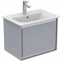 Dulap suspendat pentru lavoar gri deschis mat Ideal Standard Connect Air 50 cm picture - 3