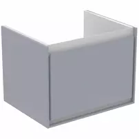 Dulap suspendat pentru lavoar gri deschis mat Ideal Standard Connect Air Cube 53.5 cm picture - 1