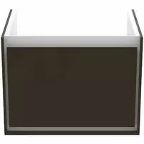 Dulap suspendat pentru lavoar maro inchis lemn Ideal Standard Connect Air Cube 53.5 cm picture - 1