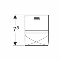 Element priza Geberit cu USB picture - 3