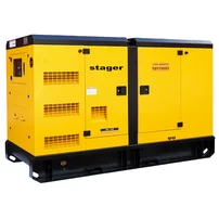 Generator insonorizat Stager YDY100S3 diesel trifazat 91kVA, 131A, 1500rpm