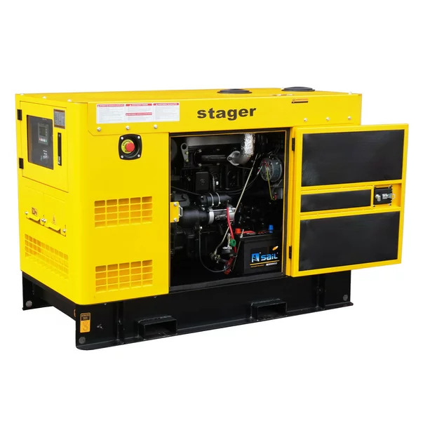 Generator insonorizat Stager YDY15S-E diesel monofazat 15kW, 57A, 1500rpm picture - 1