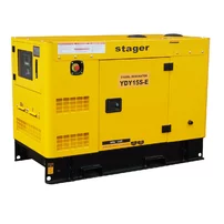Generator insonorizat Stager YDY15S-E diesel monofazat 15kW, 57A, 1500rpm picture - 3