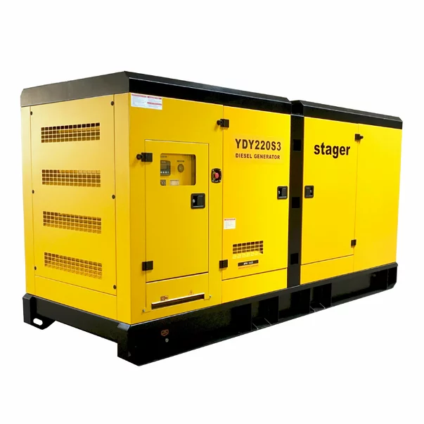 Generator insonorizat Stager YDY220S3 diesel trifazat 176kW, 289A, 1500rpm picture - 2