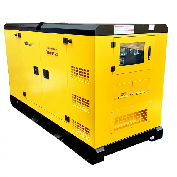Generator insonorizat Stager YDY89S3 diesel trifazat 80kVA, 115A, 1500rpm picture - 3