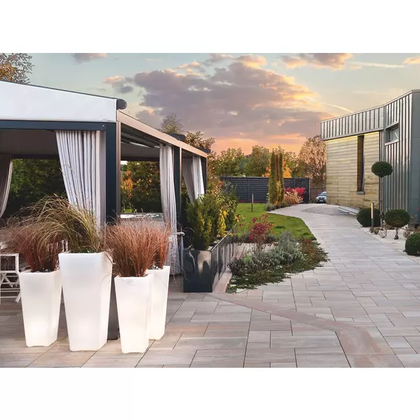 Ghiveci led Micante Lidia 110 3000K de exterior picture - 2