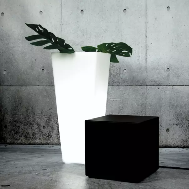 Ghiveci led Micante Lidia 70 3000K de interior picture - 2