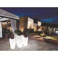 Ghiveci led Micante Lidia 90 RGB de exterior fara telecomanda