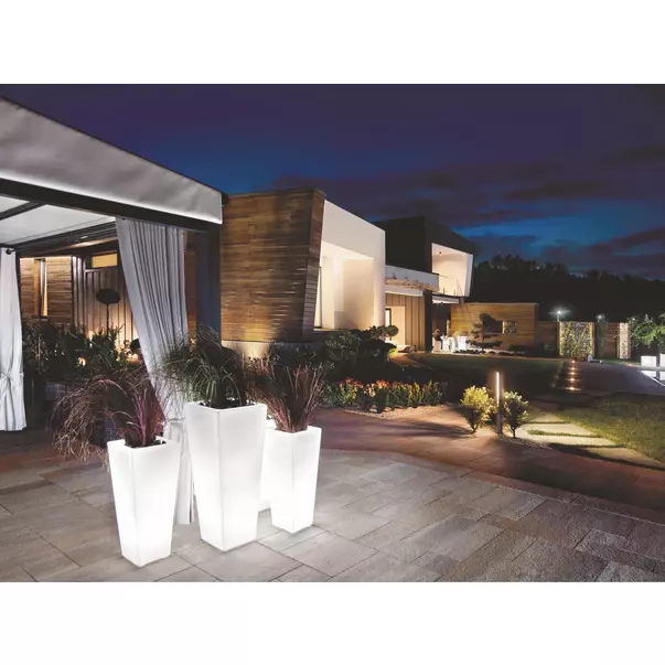 Ghiveci led Micante Lidia 90 RGB de exterior fara telecomanda