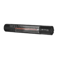 Incalzitor infrarosu Herschel California Black 2000R cu telecomanda negru