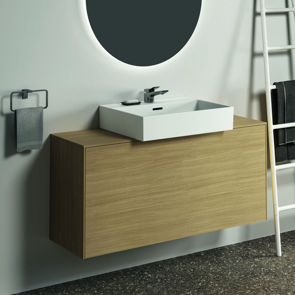Inel portprosop dreptunghiular Ideal Standard Atelier Conca gri Magnetic Grey Ideal Standard