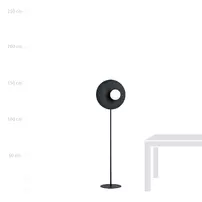 Lampadar Emibig Oslo LP negru/opal picture - 5