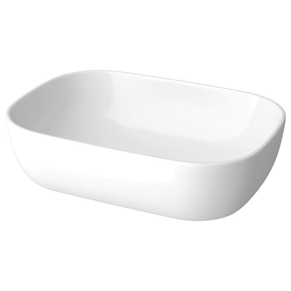 Lavoar alb pe blat Cersanit Moduo 50,5 cm 505