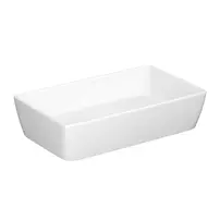 Lavoar pe blat Cersanit City dreptunghiular alb lucios 50 cm