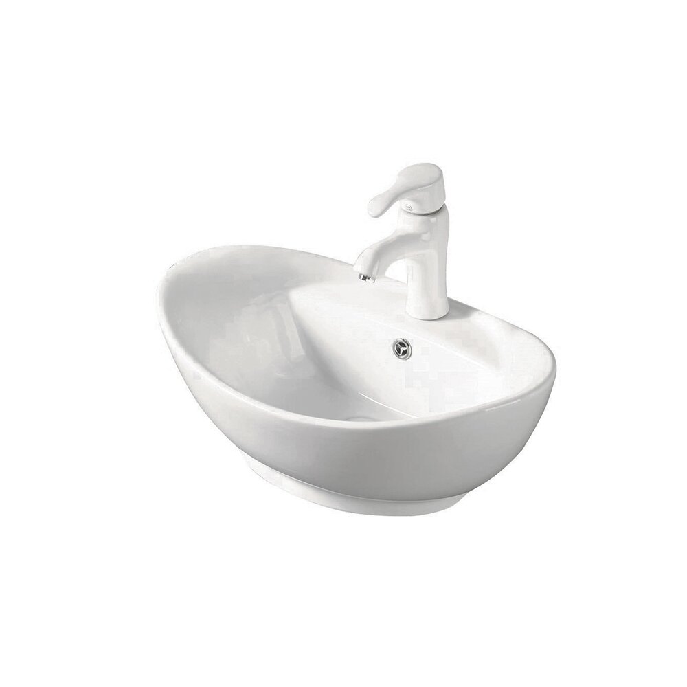 Lavoar pe blat Fluminia Loira New 59×39 cm Fluminia