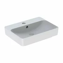 Lavoar pe blat Geberit Variform dreptunghiular cu preaplin 60x45 cm