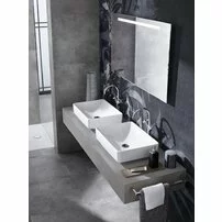 Lavoar pe blat Geberit Variform dreptunghiular fara preaplin 55x40 cm picture - 2