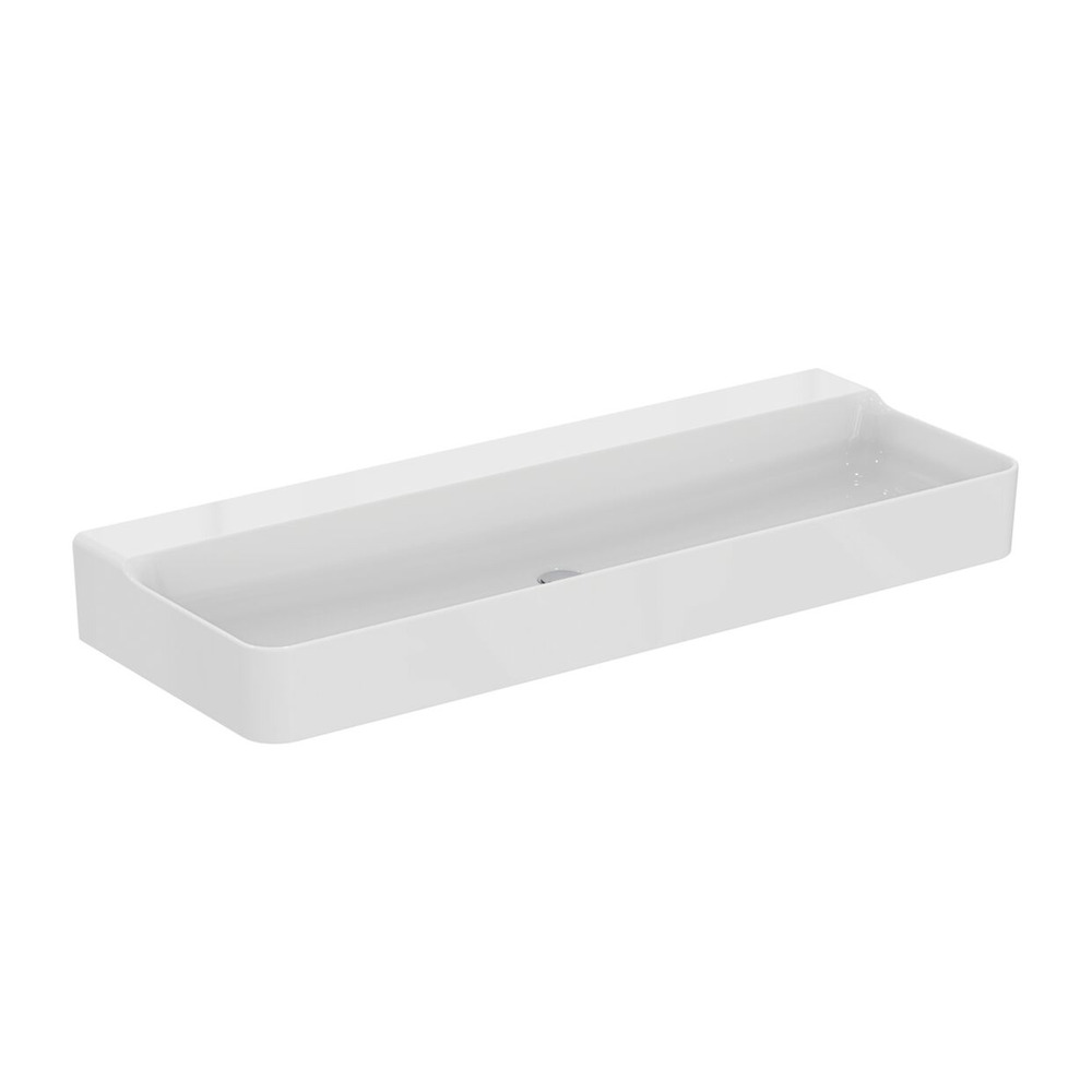 Lavoar pe blat Ideal Standard Atelier Conca 120 cm alb lucios Lavoar pe blat Ideal Standard Atelier Conca 120 cm alb lucios