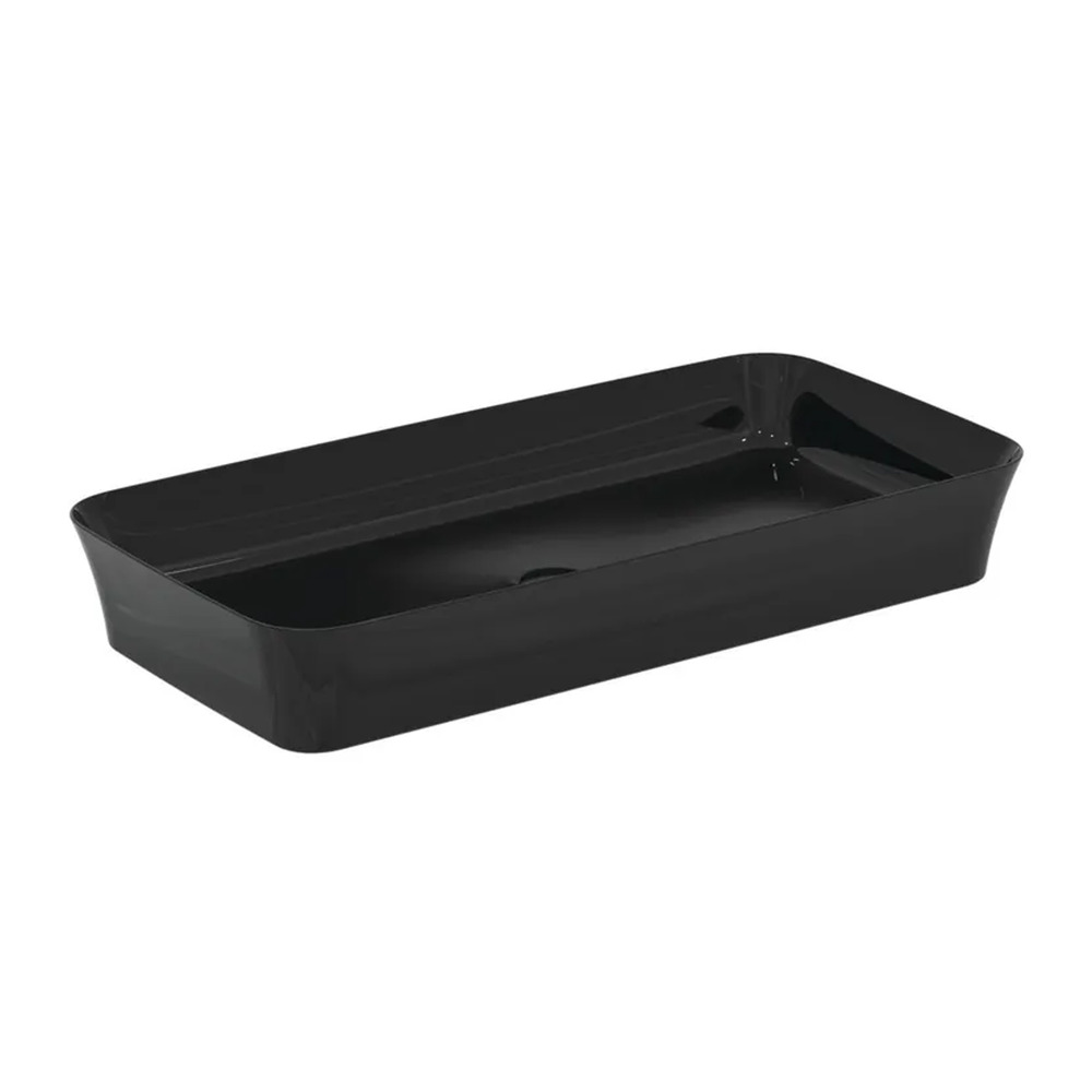 Lavoar pe blat Ideal Standard Atelier Ipalyss 80 cm negru lucios ||Obiecte