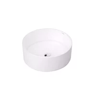 Lavoar pe blat Massi Deni alb lucios 40 cm