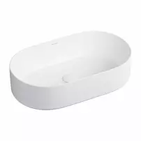 Lavoar pe blat Omnires Mesa alb mat 53.5 x 31.5 cm