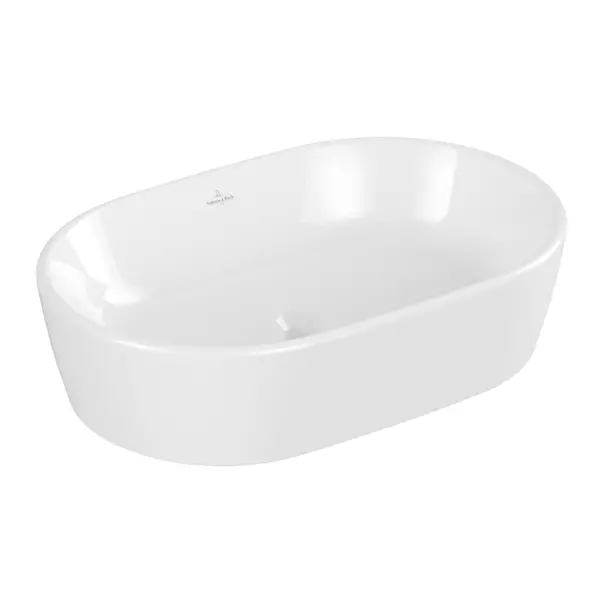 Lavoar pe blat Villeroy&Boch Architectura oval finisaj alb lucios 60 cm picture - 8