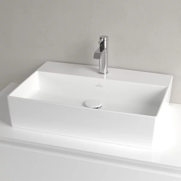 Lavoar pe blat Villeroy&Boch Memento alb lucios 60 cm picture - 7