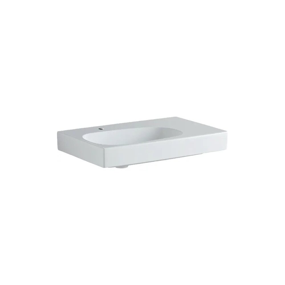 Lavoar pe mobilier Geberit Citterio 75 cm cu blat dreapta Baie