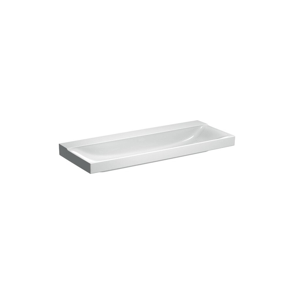 Lavoar pe mobilier Geberit Xeno² 120 cm fara orificiu baterie