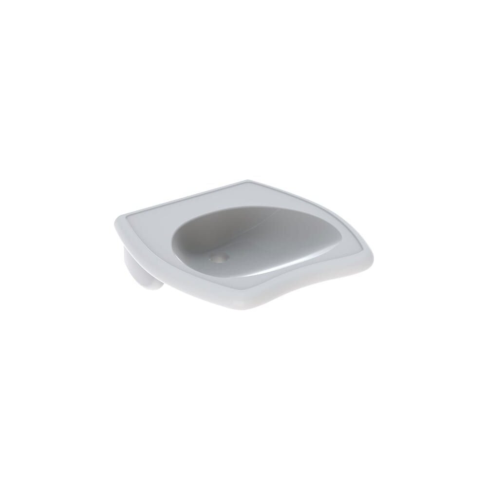 Lavoar pentru persoane cu dizabilitati Geberit Vitalis 55 cm fara orificiu baterie fara orificiu preaplin