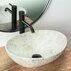 Lavoar stil piatra gri pe blat Rea Sofia Light Stone 41 cm - 2