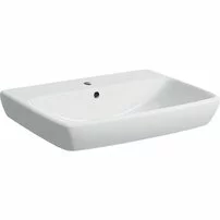 Lavoar suspendat Geberit Selnova Square 65 cm cu orificiu baterie
